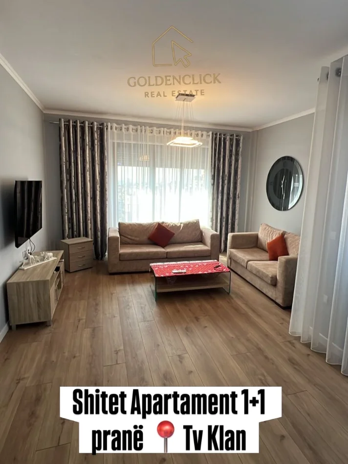 Tirane, shitet apartament 1+1 Kati 4, 75 m² 140.000 € (Tv Klan)