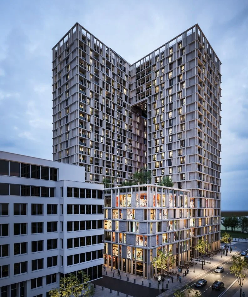 Tirane, shitet apartament 1+1+Ballkon Kati 12, 65 m² 188.000 € (Komuna e Parisit)