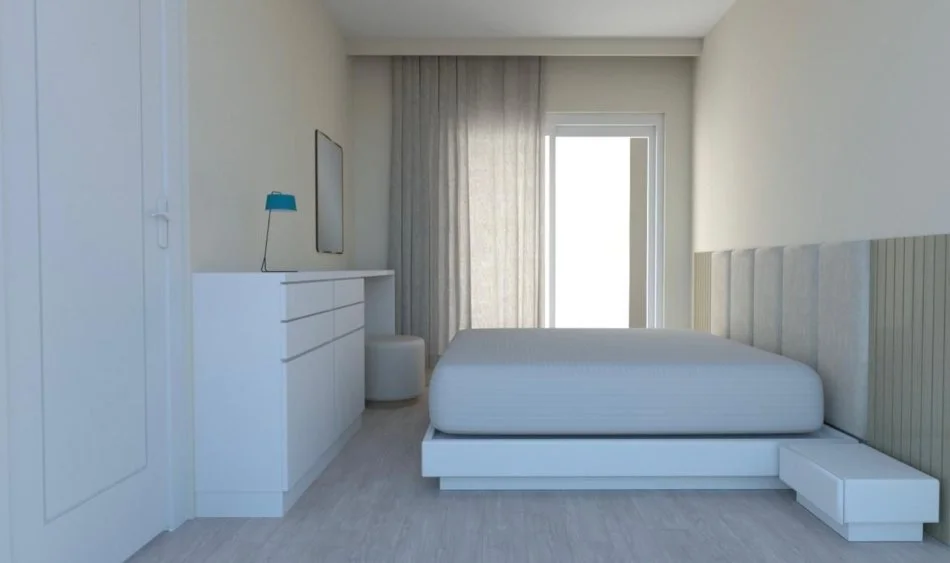 Tirane, shitet apartament 1+1 Kati 3, 53 m² 95.000 € (Residenca Kaimi ,Ali Demi)