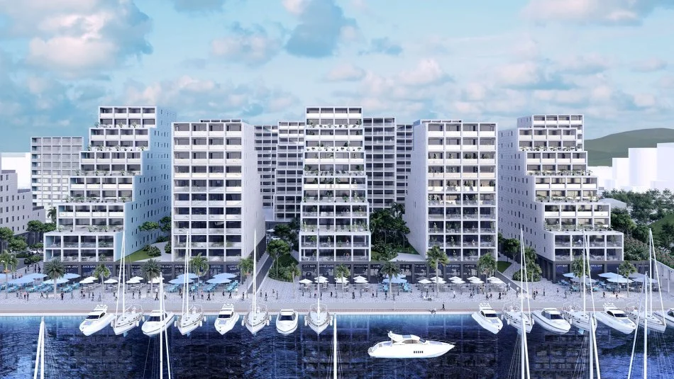 Vlore, shitet apartament 2+1+Ballkon Kati 3, 142 m² (Vlora Marin)