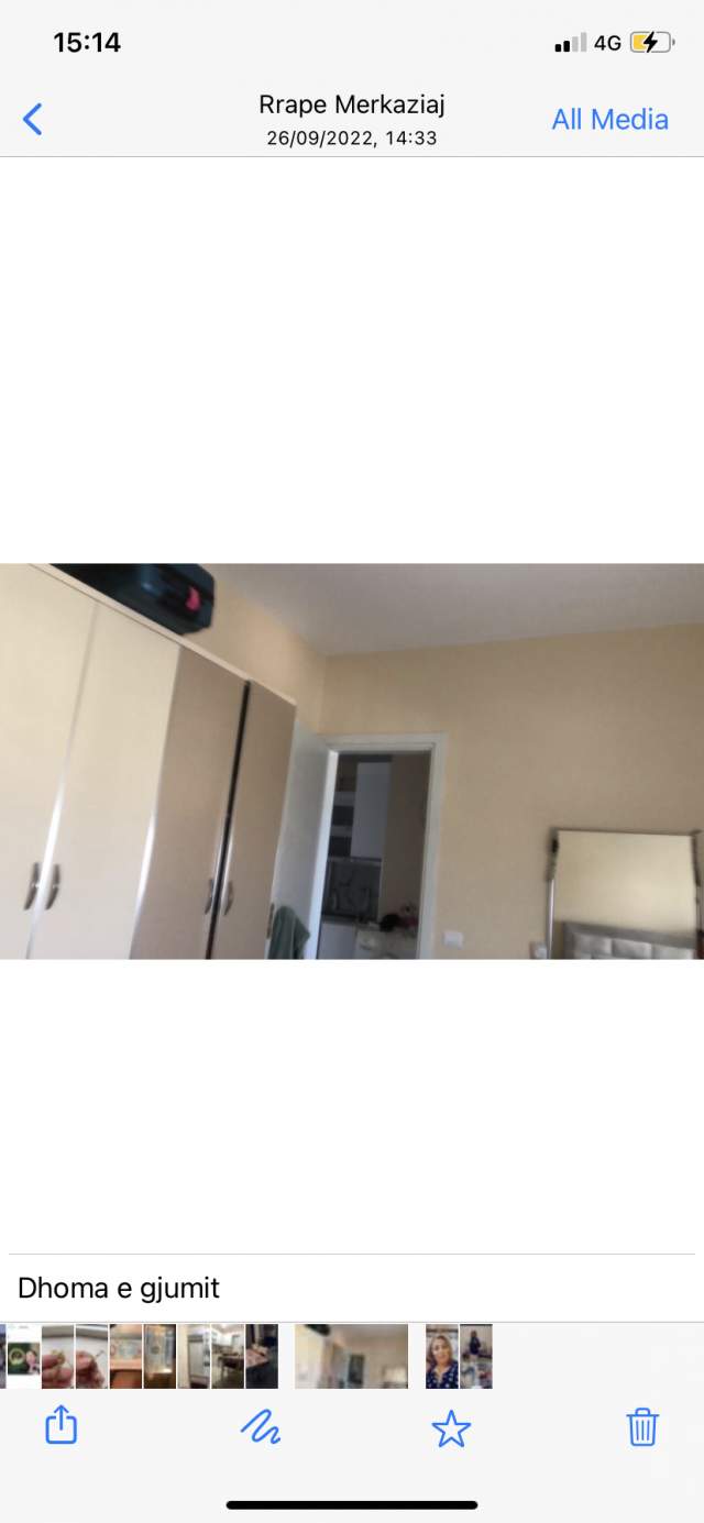 Fier, jepet me qera apartament 1+1+BLK Kati 6, 250 Euro (Lagja apollonia)