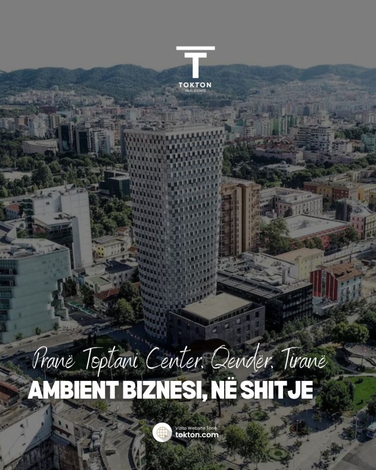 Tirane, shitet ambjent biznesi Kati 0, 40 m² 200.000 € (Pranë Toptani Center, Qendër, Tiranë, TT 2087)