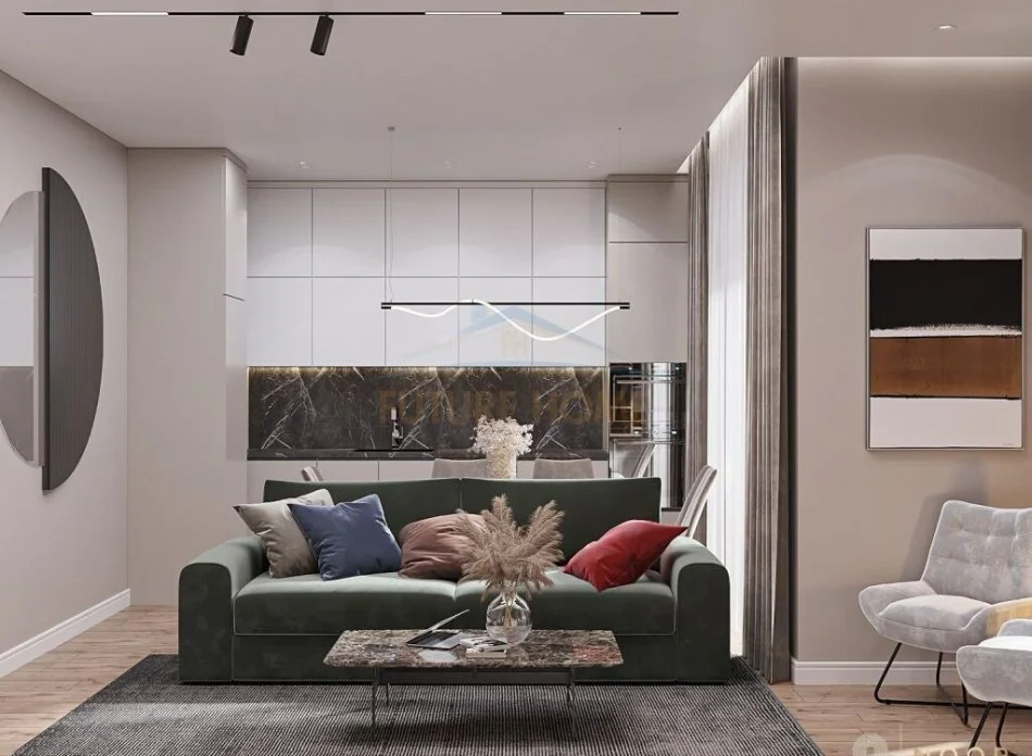 Tirane, jepet me qera apartament 1+1 Kati 3, 70 m² 900 € (Rruga e Kosovareve)