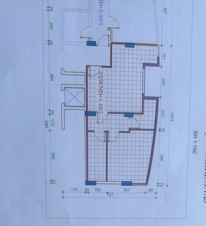 Tirane, shitet apartament 1+1 Kati 4, 58 m² 174.000 € (Rruga Sali Butka)