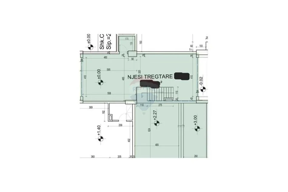 Tirane, shitet dyqan Kati 0, 115 m² 577.500 € (Xhanfize Keko)