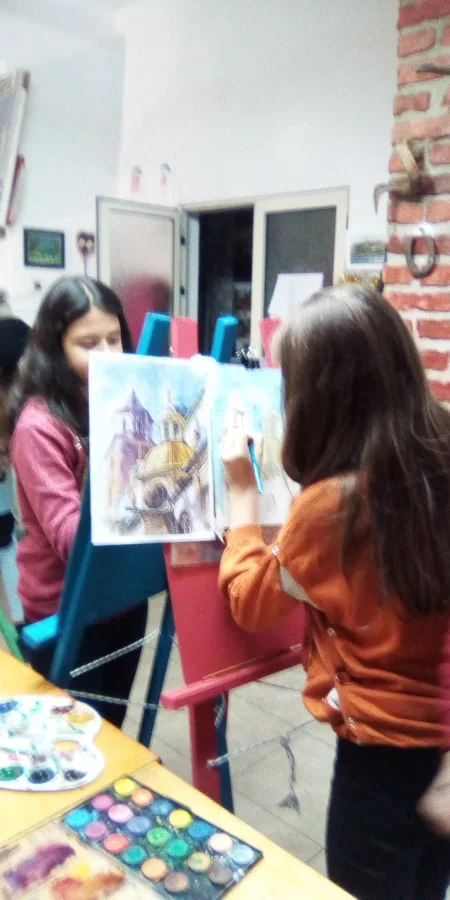 Tirane,  kurse AKUARELI dhe teknikat e tij