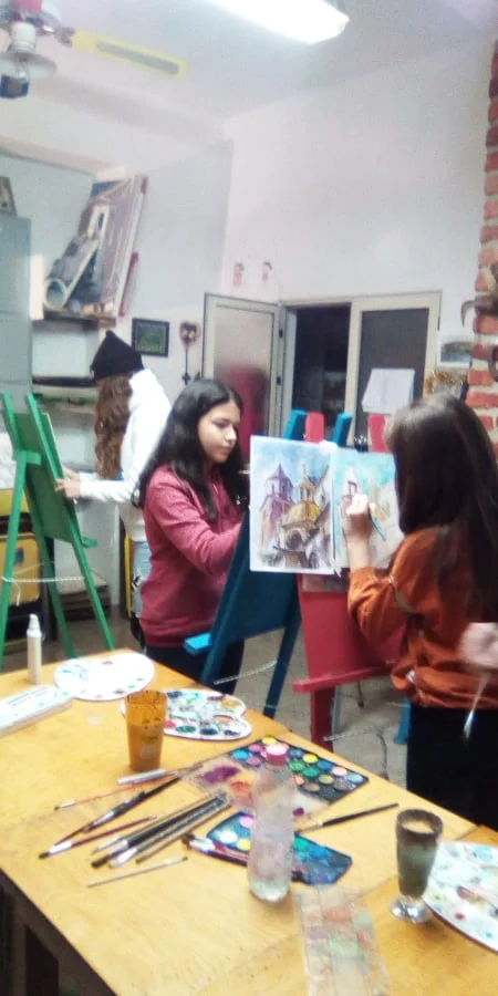 Tirane,  kurse AKUARELI dhe teknikat e tij