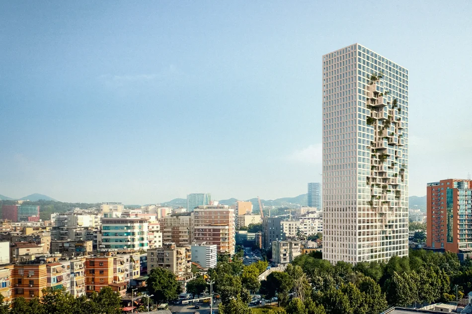 Tirane, shitet apartament 2+1+Ballkon , 154 m² 950.000 € (Downtown One Tirana)