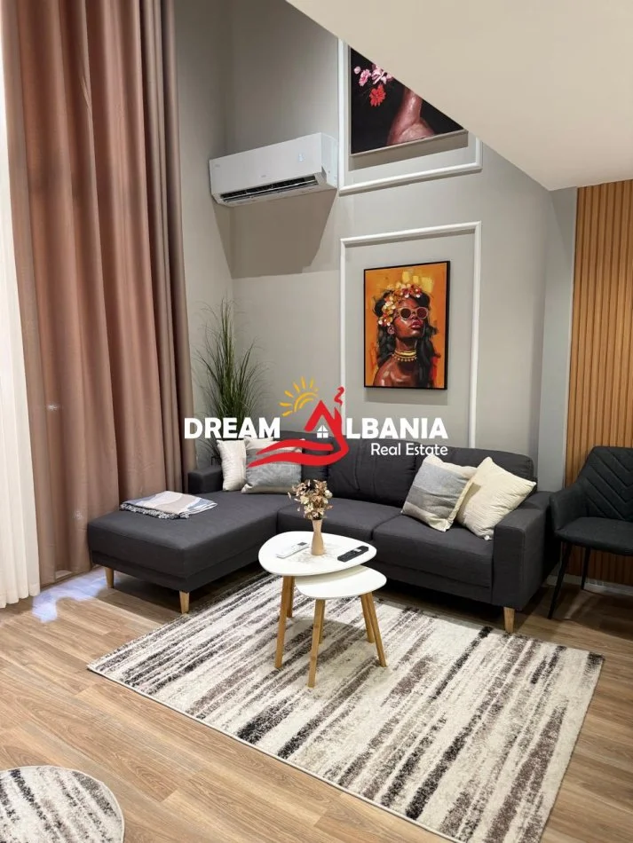 Tirane, jepet me qera apartament Dublex Kati 1, 70 m² 650 € (ne Rrugen e Kavajes, prane Kompleksit Golden Park)