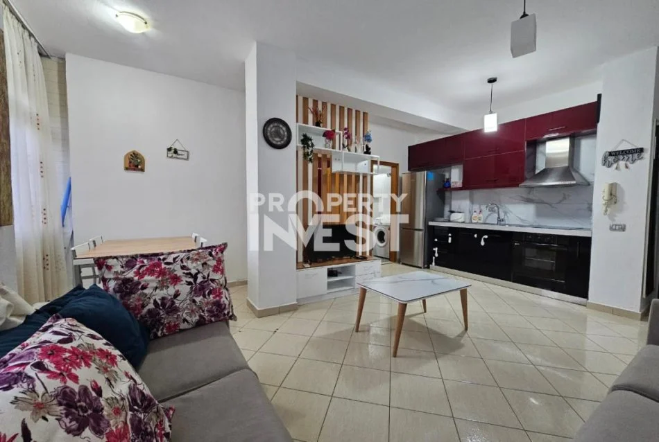 Tirane, shitet apartament 1+1 Kati 4, 54 m² 76.000 € (Golem)