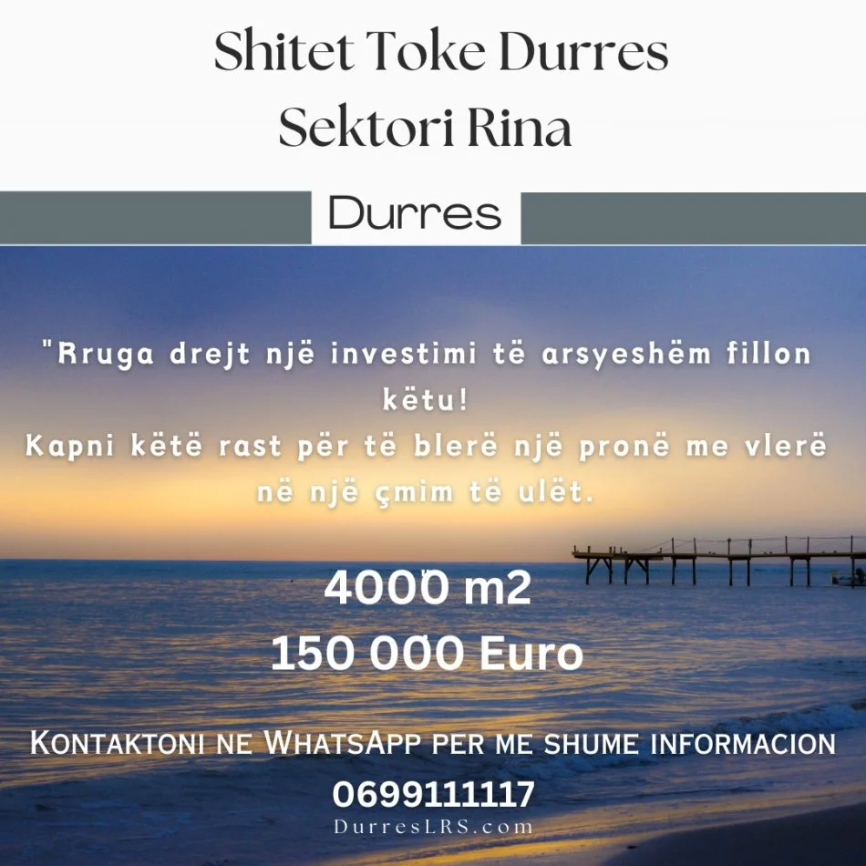 Shitet Toke Durres Sektori Rina