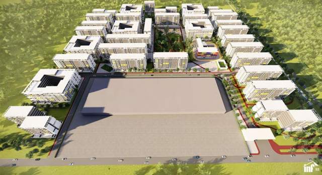 Tirane, shitet apartament 2+1+BLK Kati 6, 92 m² 76.120 Euro (Univers City)