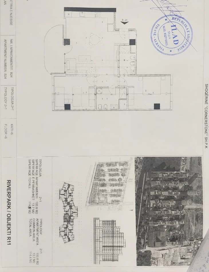 Tirane, shitet apartament 2+1+Aneks+Ballkon Kati 6, 114 m² 120.000 € (ASTIR)