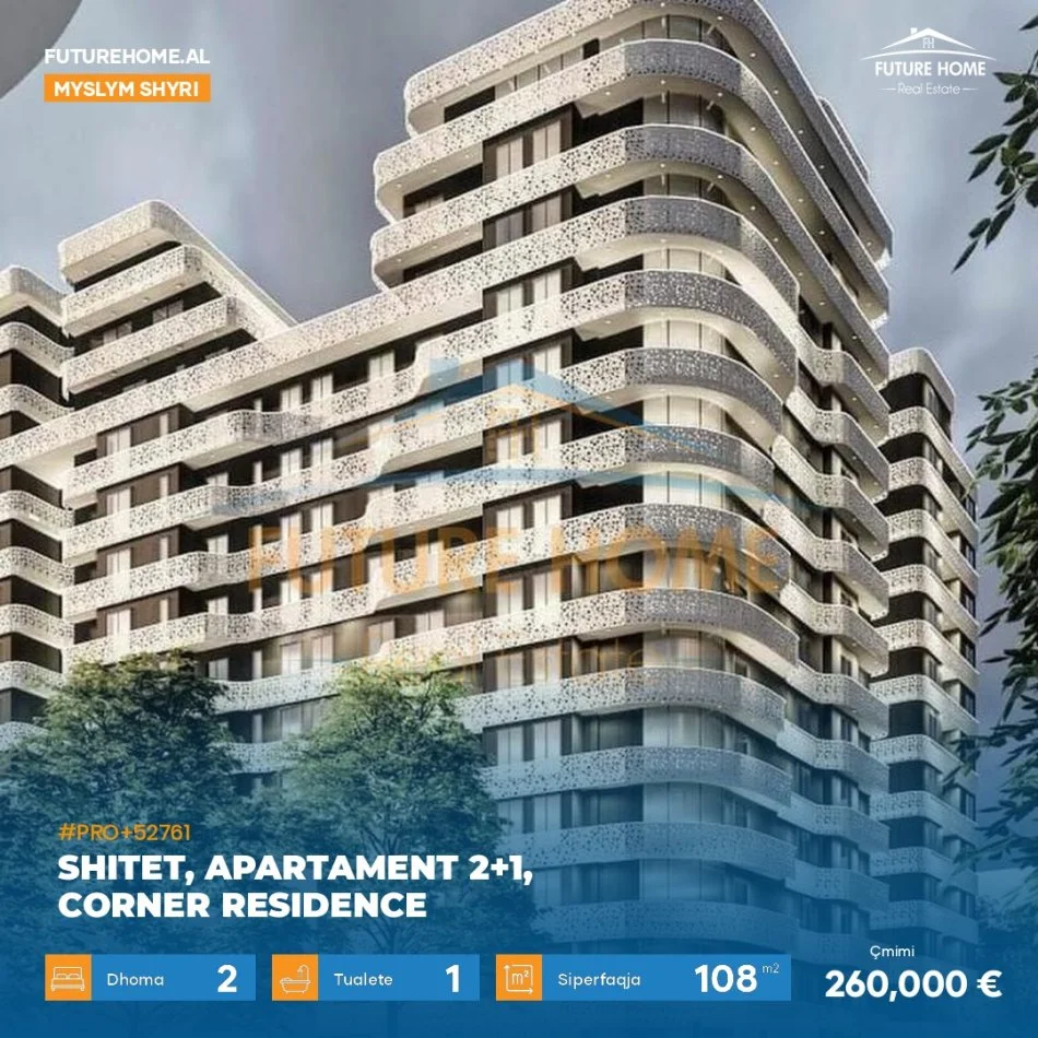 Tirane, shitet apartament 2+1 Kati 9, 935 m² 260.000 € 