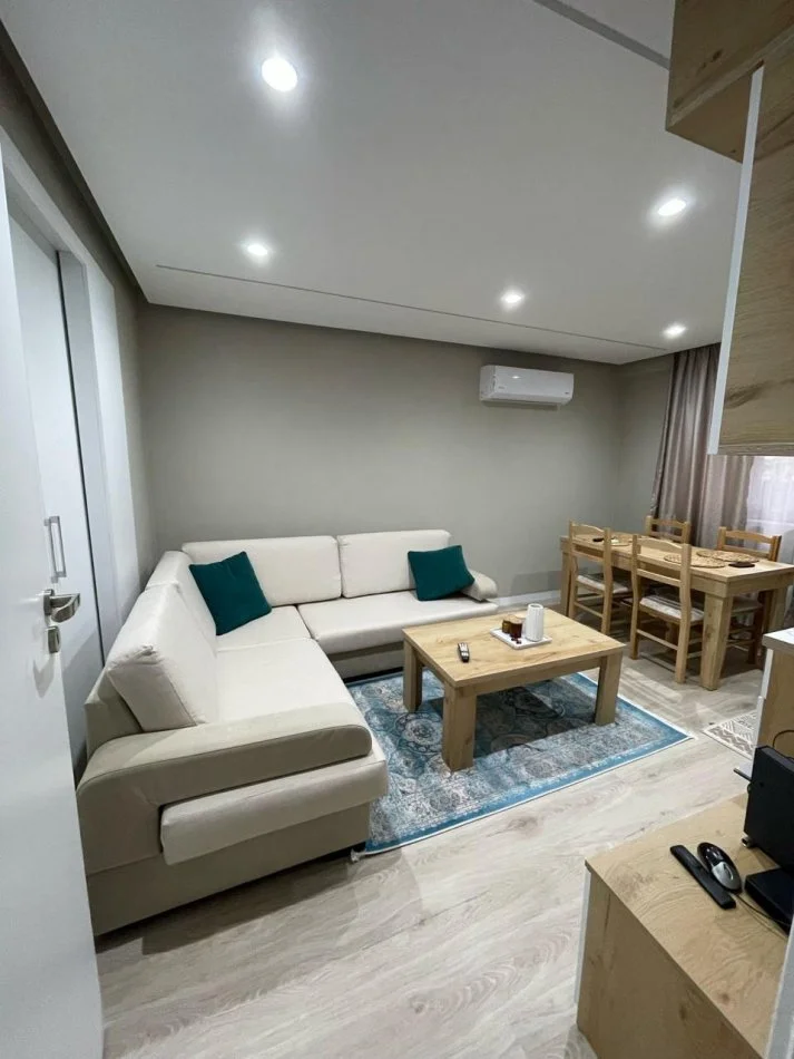 Tirane, jepet me qera apartament 1+1 Kati 1, 50 m² 500 € (Rruga e Kavajes,prane rruges Shefqet Musaraj)