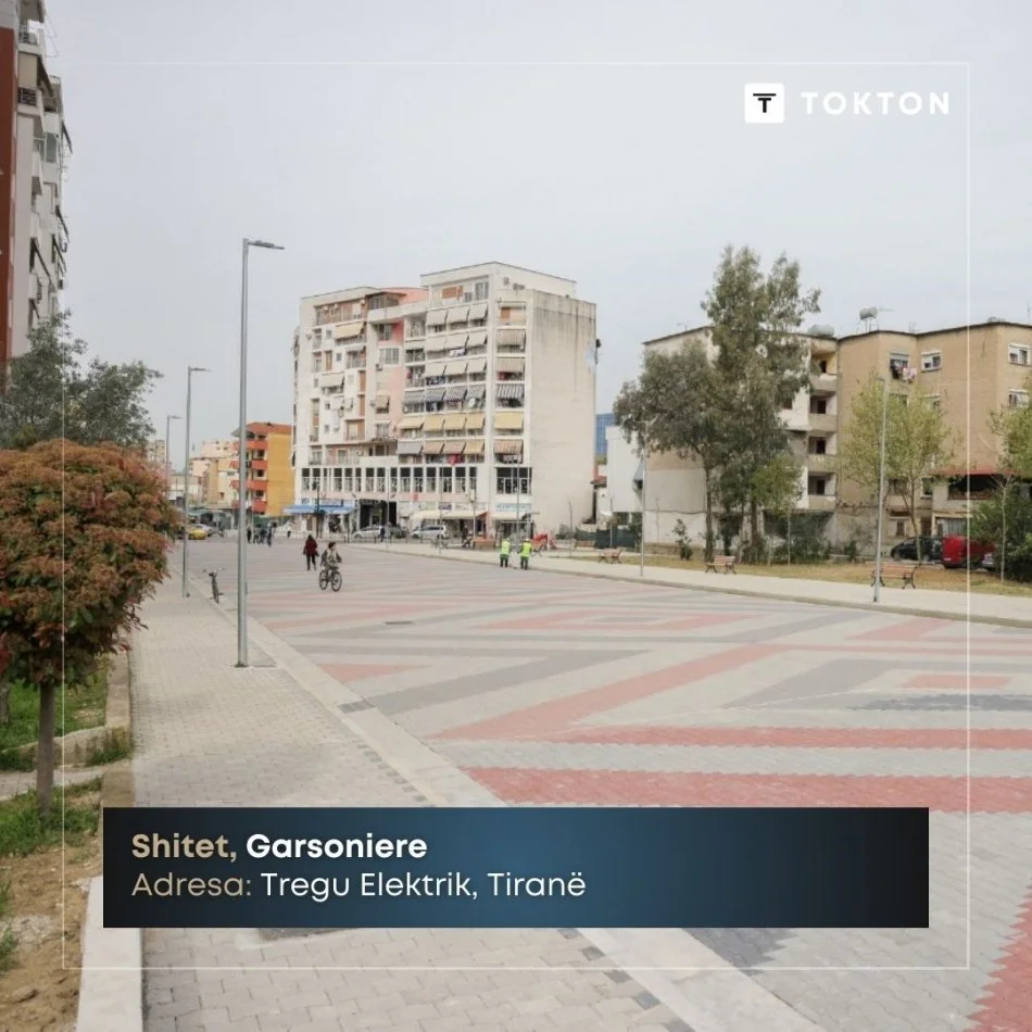 Tirane, shes garsonier 1+1 Kati 4, 36 m² 72.000 € (tregu elektrik)