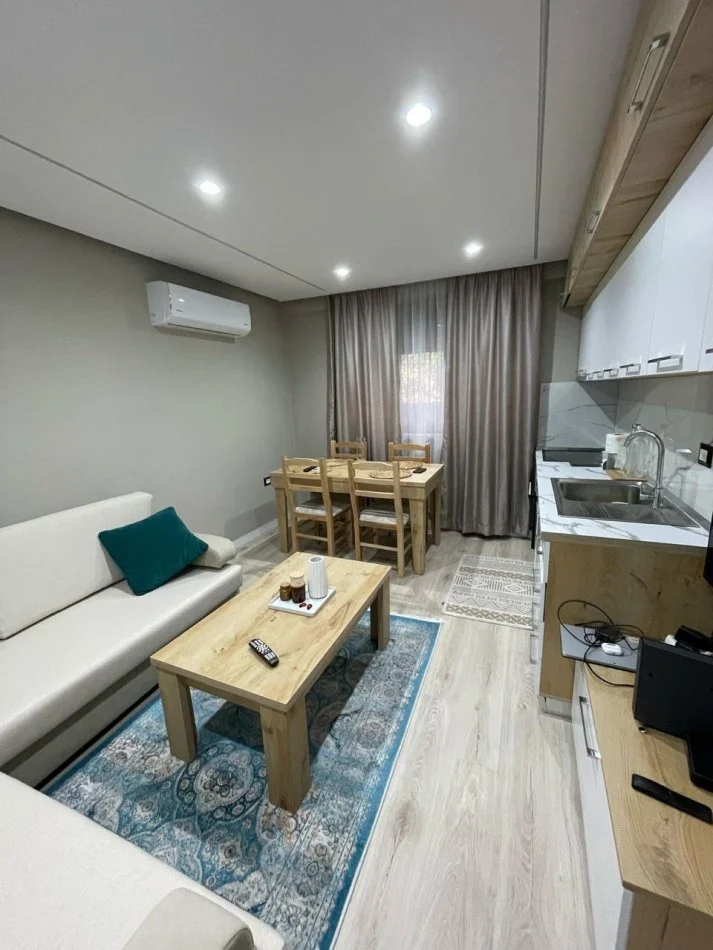 Tirane, jepet me qera apartament 1+1 Kati 1, 50 m² 500 € (21 Dhjetori)