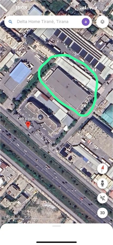 Tirane, shes kapanon Kati 0, 4.245 m² 3.600.000 €