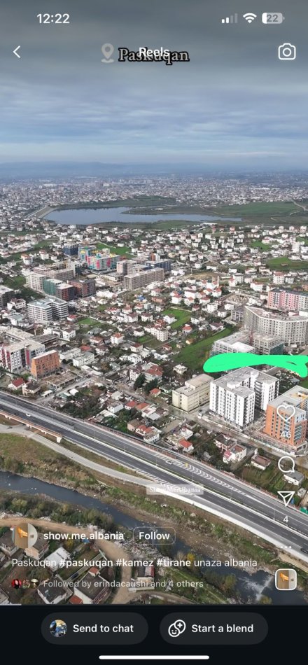 Tirane, shitet apartament 2+1+Ballkon Kati 6, 98 m² (Fundi i bulevradit)