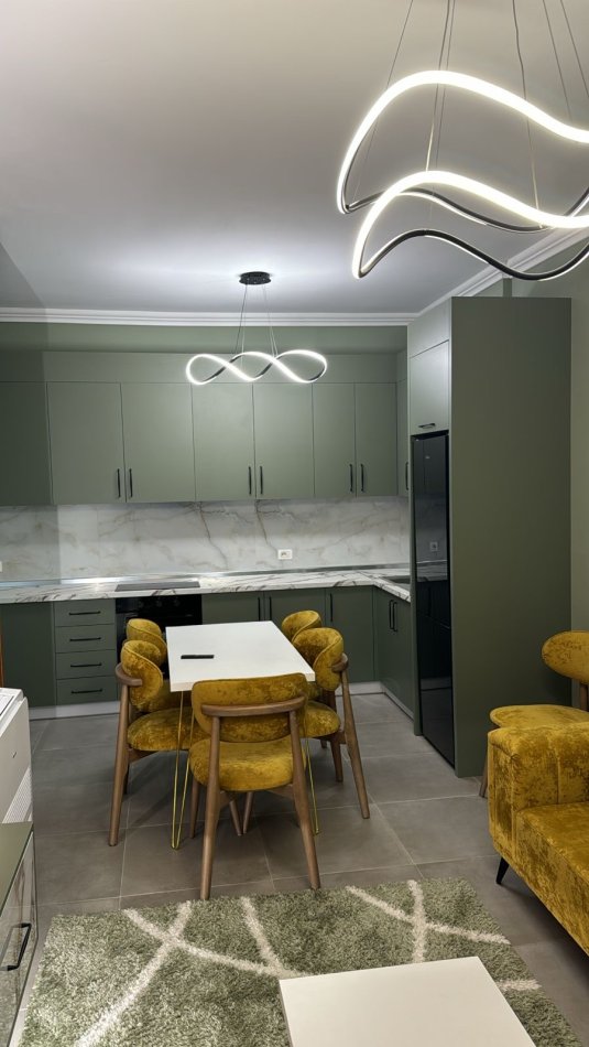 Tirane, jepet me qera apartament 1+1+Ballkon Kati 7, 60 m² 500 € (Rruga 5 maj Tirane)