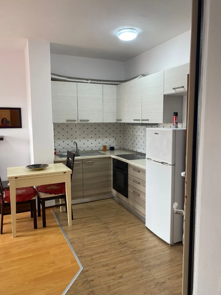 Tirane, jepet me qera apartament 1+1 Kati 6, 65 m² 500 € (Xhamllik ,Rruga Xhanfize Keko)