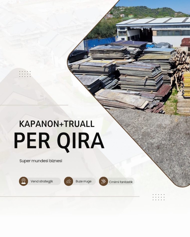 Tirane, jepet me qera magazine Kati 0, 350 m² 1.500 € (Megateg)