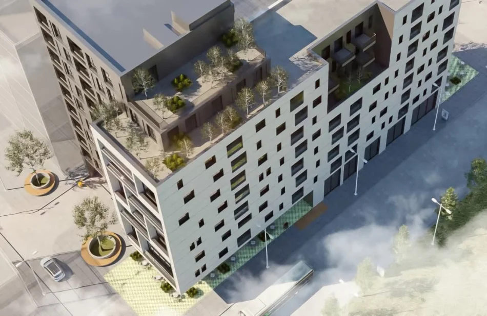 Tirane, jepet me qera ambjent biznesi Kati 2, 111 m² 1.100 € (prane Square 21)