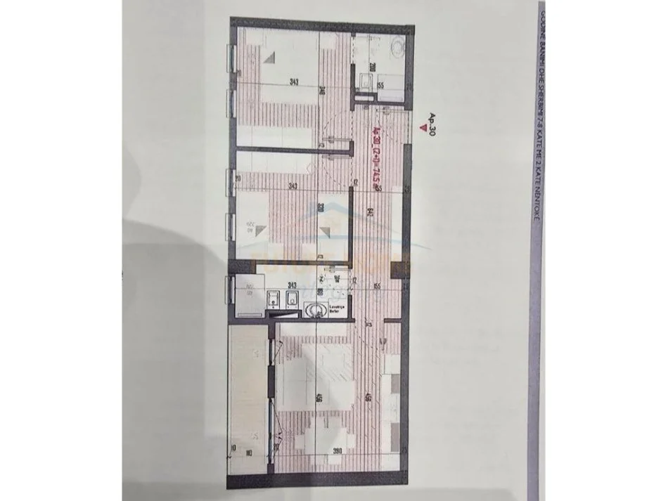 Tirane, shitet apartament 2+1+Ballkon Kati 5, 105.000 € (UNIVERS CITY)