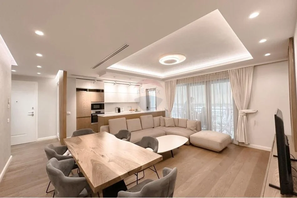 Tirane, jepet me qera apartament 2+1+Aneks+Ballkon Kati 3, 120 m² 1.400 € (Kompleksi Delijorgji)