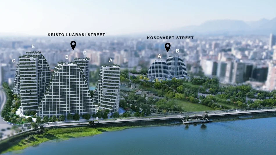 Tirane, jepet me qera dyqan Kati 0, 200 m² 4.000 € (Lake View)