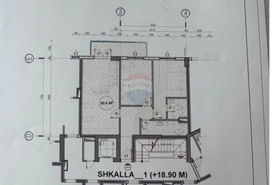 Tirane, jepet me qera apartament 2+1 Kati 6, 100 m² 220.000 € (kodra e diellit)