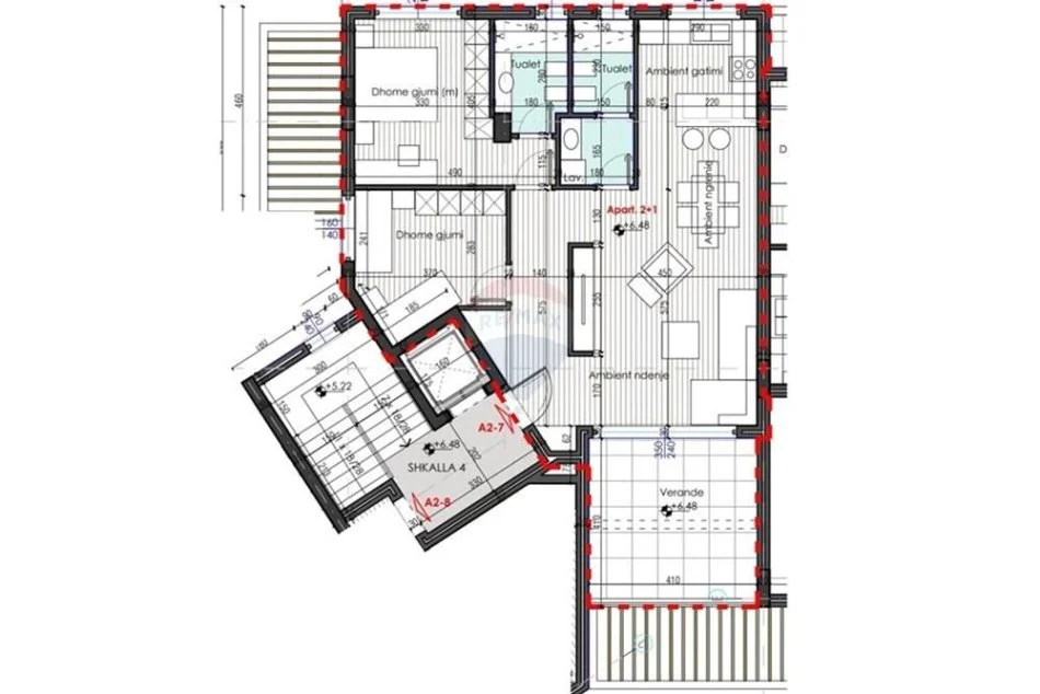 Tirane, shitet apartament 2+1 , 180.900 € (Farke)