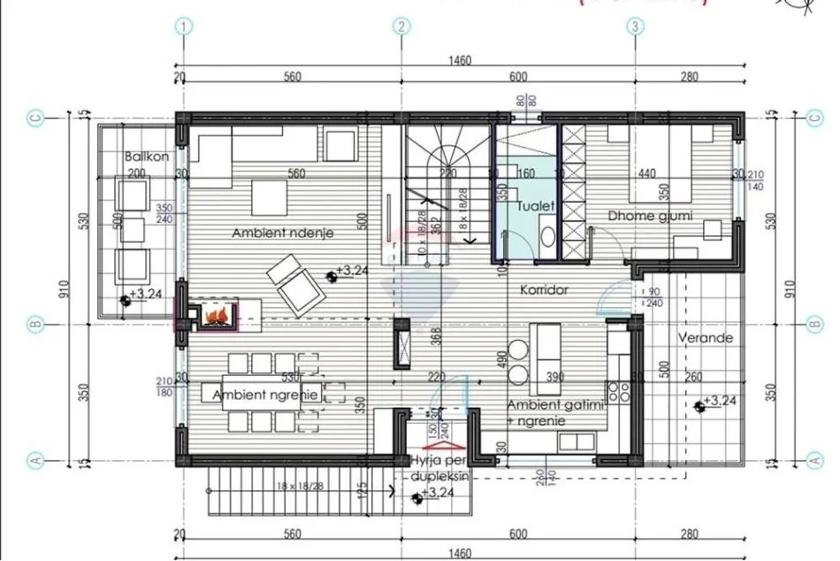 Tirane, shitet Vile , 389 m² 628.000 € (Farke)