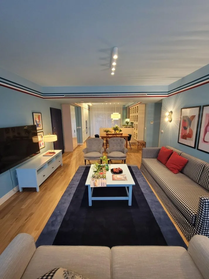 Tirane, jepet me qera apartament 3+1+Ballkon Kati 3, 150 m² 1.500 € 