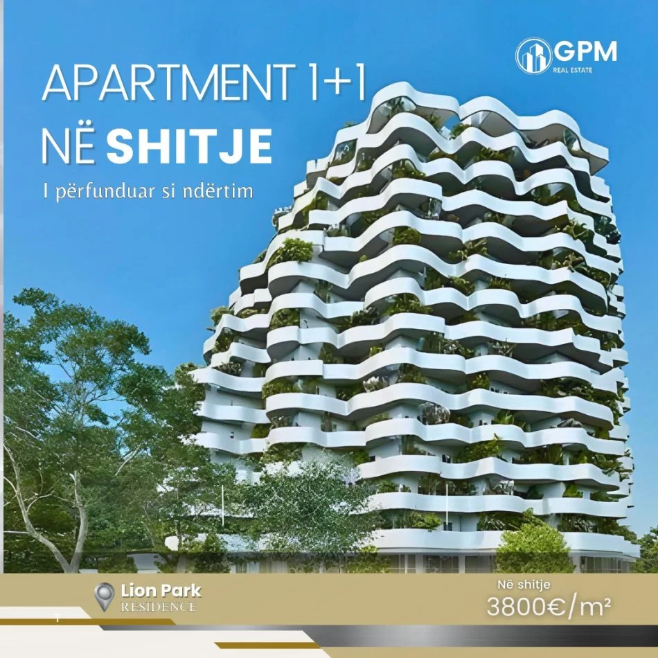 Tirane, shitet apartament 2+1+Ballkon Kati 5, 151 m² (Lyon Park)