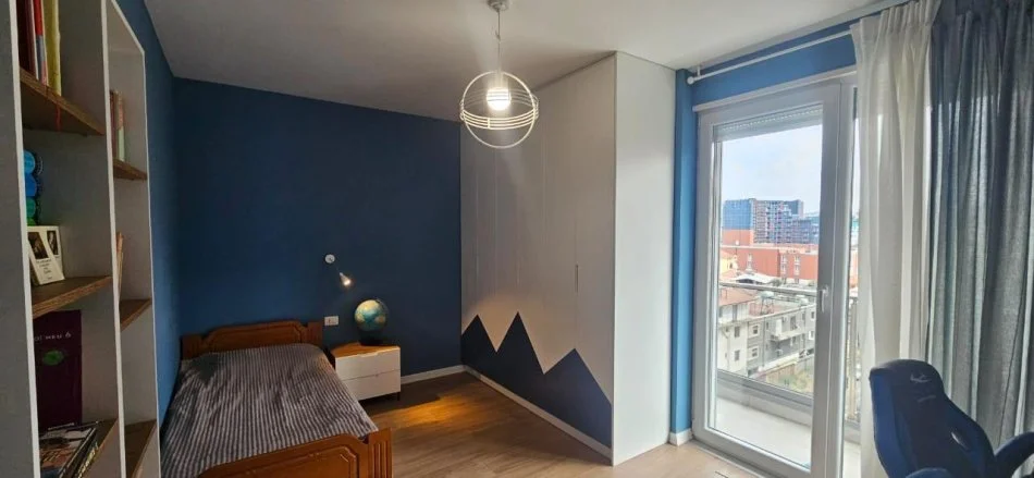 Tirane, jepet me qera apartament 2+1+Ballkon Kati 6, 94 m² 700 € (Fiori Di Bosco)