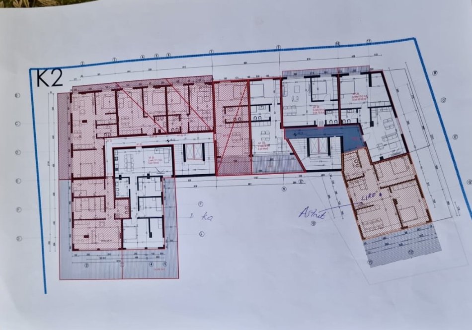 Dhermi - Palase, shitet apartament 2+1+Ballkon Kati 3, 112 m² 475.000 € (Drymadhes)