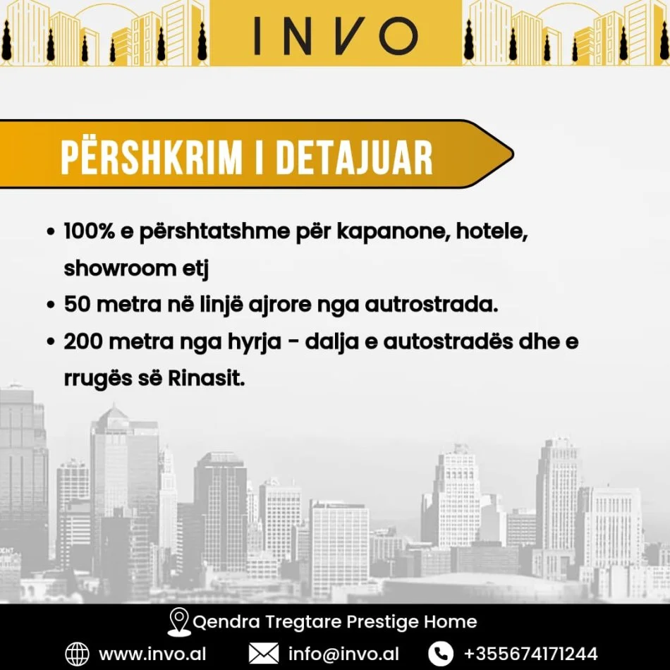 Tirane, shitet , 5.000 m² 800.000 € (Autostrada Tirane - Durres, Vore)