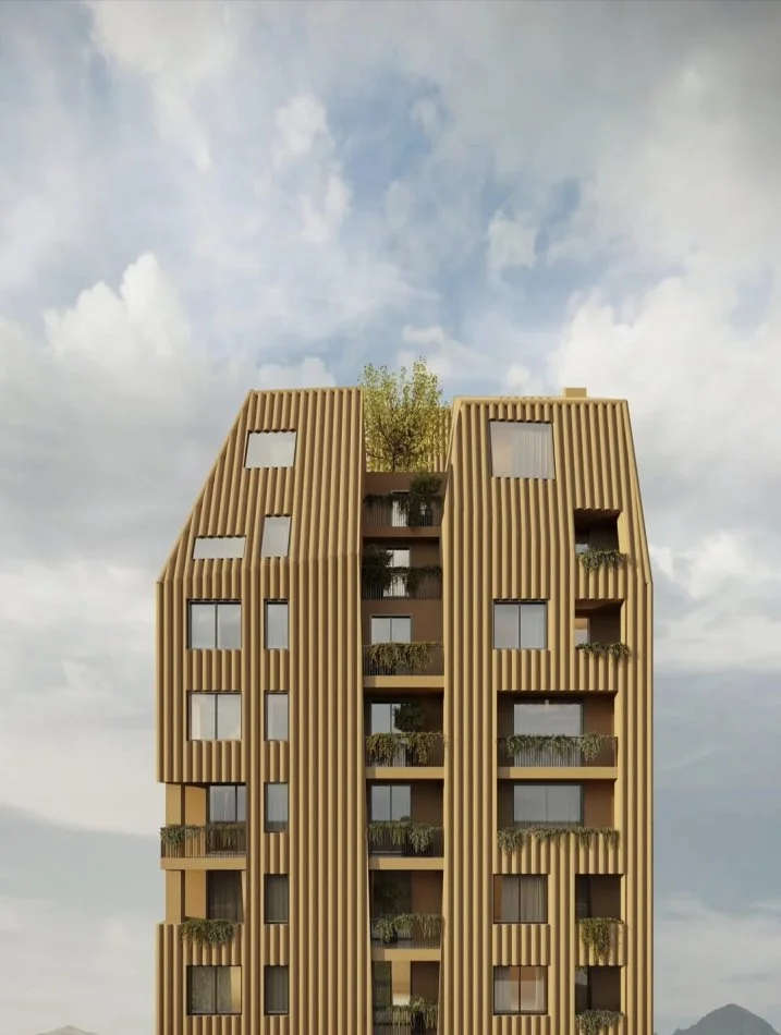 Tirane, shes apartament 2+1+Ballkon Kati 13, 175 m² 559.000 € (Rruga Fortuzi)