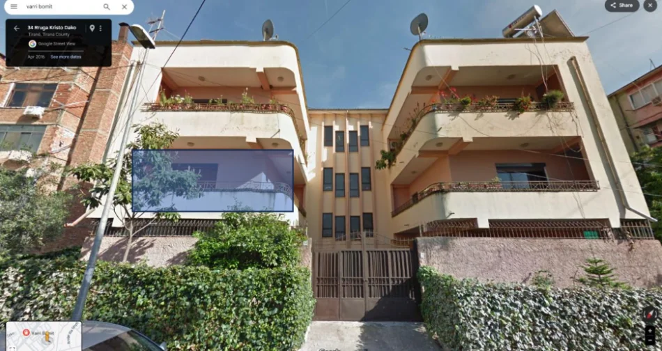 Tirane, shitet apartament 3+1+Ballkon Kati 2, 195.000 € (Rruga Marije Kraja)