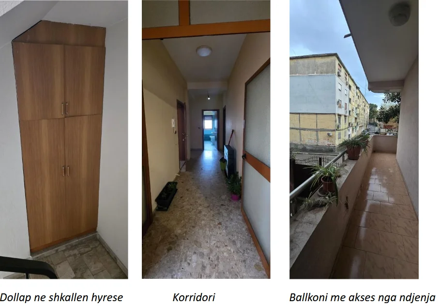 Tirane, shitet apartament 3+1+Ballkon Kati 2, 195.000 € (Rruga Marije Kraja)