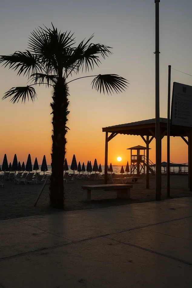 Durres, jepet me qera apartament 1+1 Kati 4, 40 m² 50 € (70 m nga deti, Plepa)