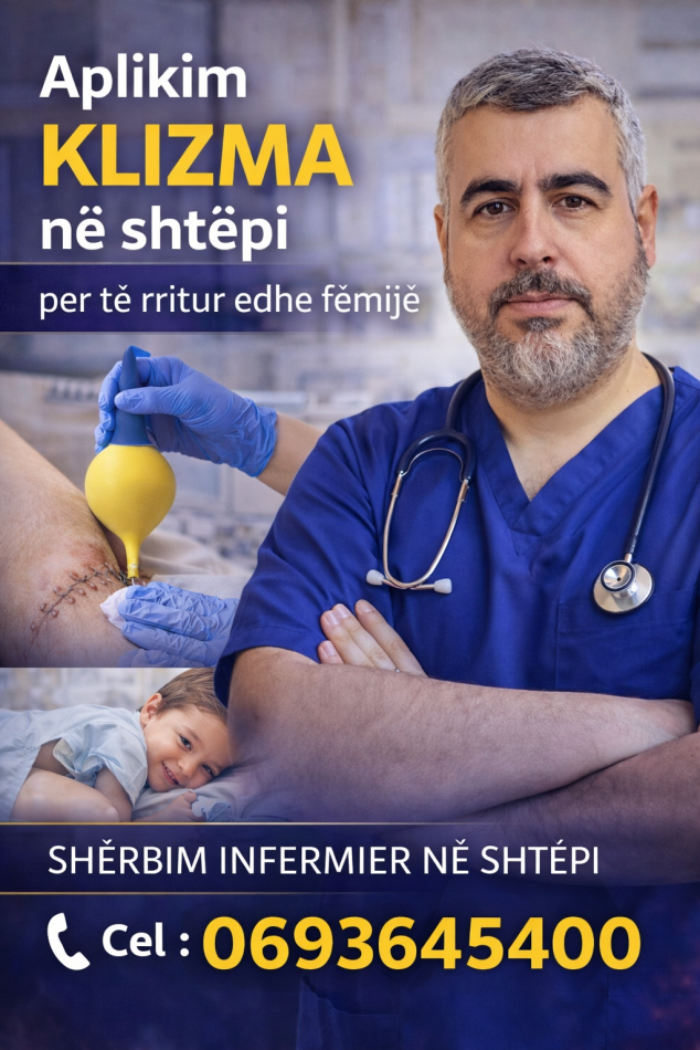 Shqiperi, ofroj Sherbim infermier ne shtepi