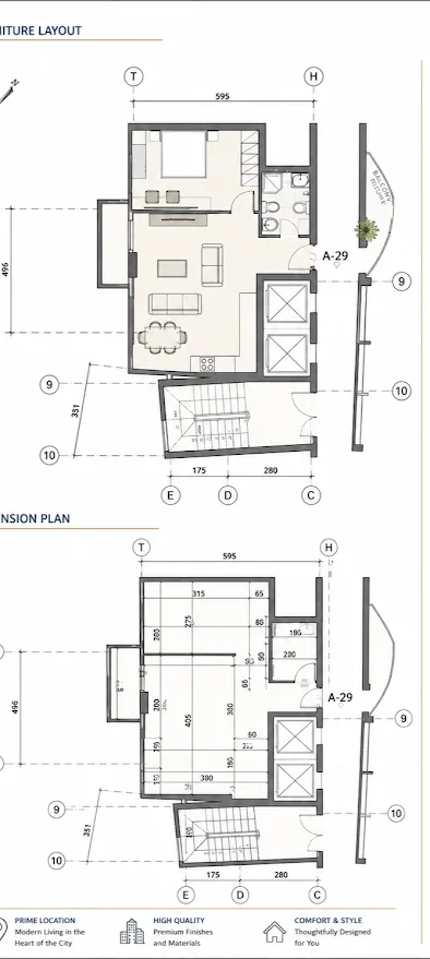 Tirane, jap me qera zyre Kati 5, 70 m²+ post parkimi 700 € (PAZARI I RI)