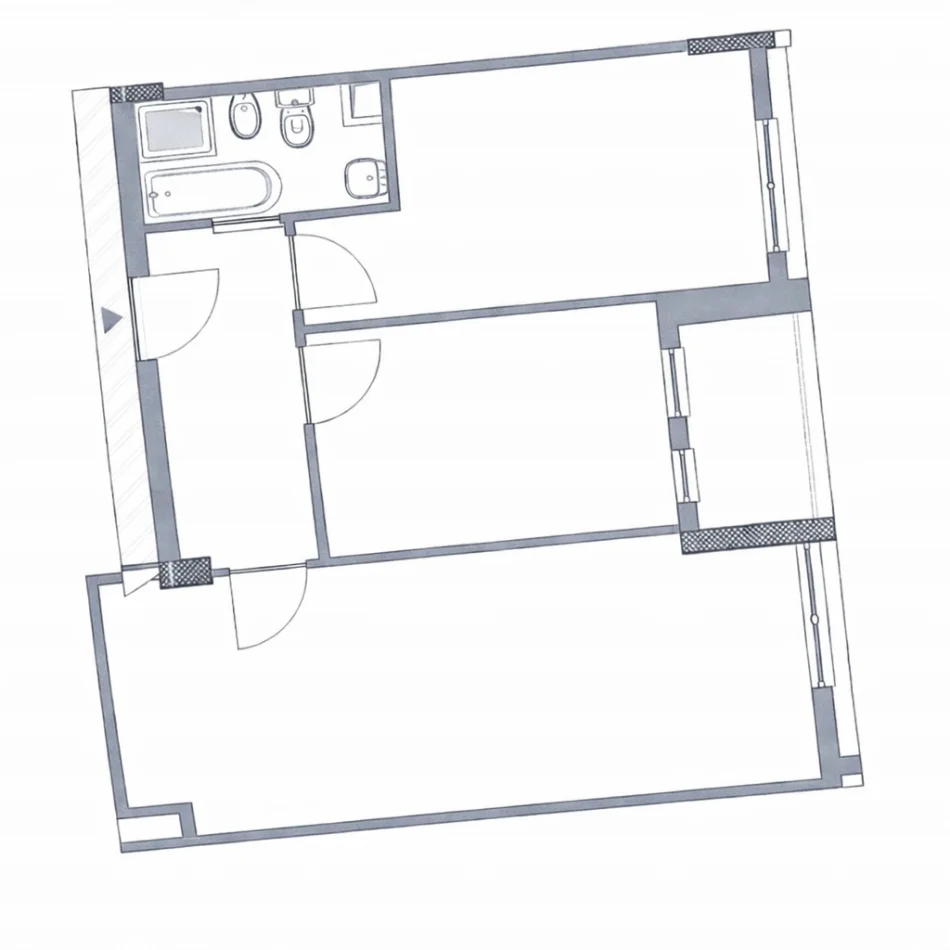 Tirane, jepet me qera ambjent biznesi Kati 1, 81 m², 40 mije leke / muaj (Rrethrrotullimi 5 Maji)