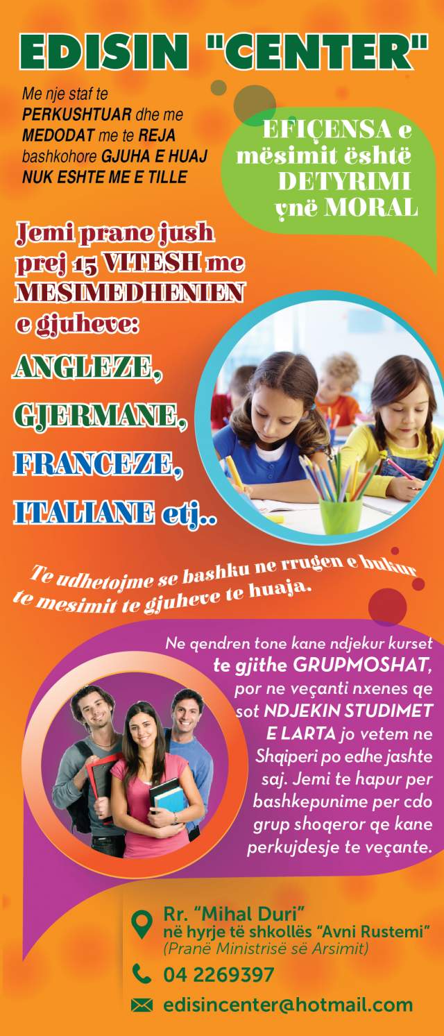 Tirane, OFERTE 8 SEANCA FALAS   Kurse Gjuhesh  Anglisht,Gjermanisht,Frengjisht, Italisht,etj