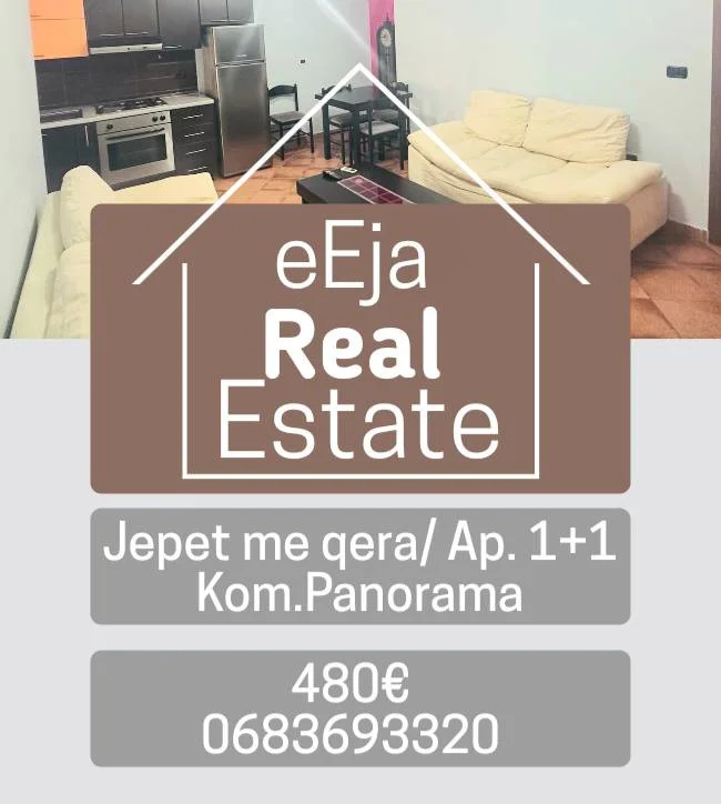 Tirane, jepet me qera apartament 1+1+Ballkon Kati 9, 70 m² 480 € (Asim vokshi)