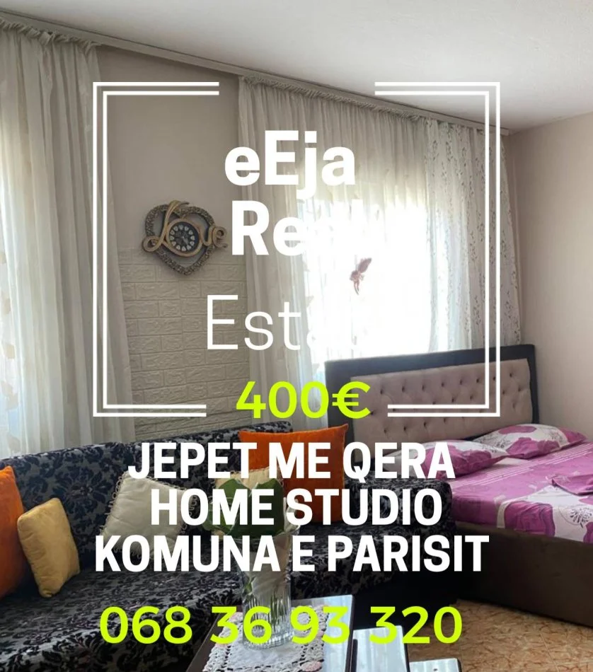 Tirane, jepet me qera garsonier 1+1 Kati 1, 61 m² 400 € (Komuna e parisit)
