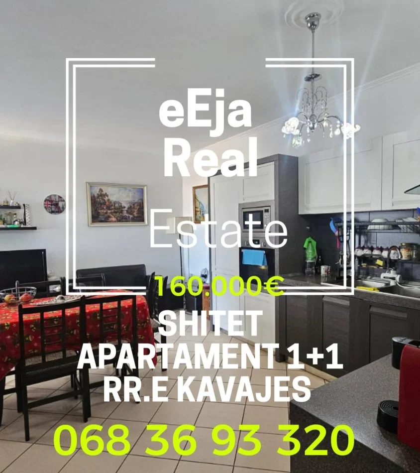 Tirane, shitet apartament 1+1+Aneks+Ballkon Kati 8, 74 m² 160.000 € (Rruga e kavajes)