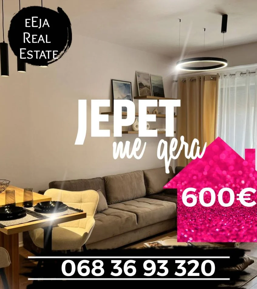 Tirane, jepet me qera apartament 1+1+Ballkon Kati 5, 75 m² 600 € (Bulevardi I ri)